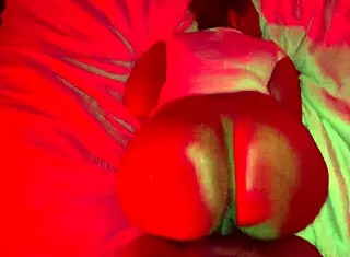 hot thick ebony neighbor gets curious about her neighbors' big cocks