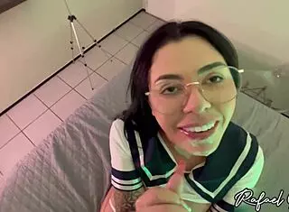 Watch drii cordeiro get cumshots in her mouth?