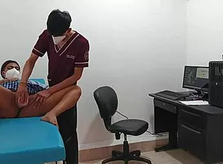 perverted doctor bangs horny teen’s tight hole