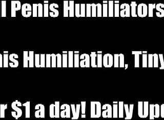 You've got the smallest cock!