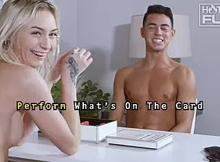 I watched tan petite teen Chloe get split open by muscular Jason's long dick in deepthroat blowjob casting