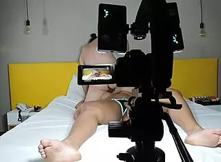 latina sophie stephan's big butt shines in casting interview backstage