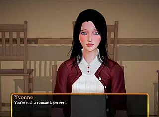 my new family plays a game at home