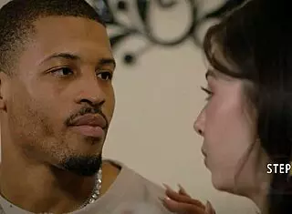 I’m shaken by this quick interracial fling with a massive cock at the cinema