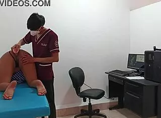 perverted doctor bangs horny teen’s tight hole