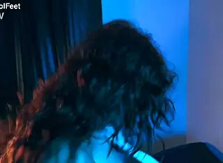 Femdom Mistress Demands Slave To Lick Her Big Clit And Suck Her Feet While Choking On Her Strap-On