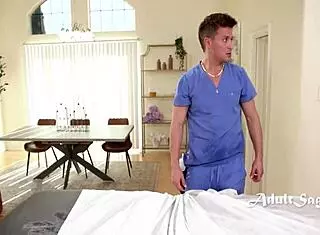 Competitive Masseur Showdown: Jay Romero and Adira Allure in Nuru Massage Fuck