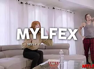 stepson licks wet pussy and fucks mother with creampie