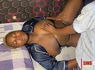 Nigerian Couple Enjoys Early Morning Bent Over Fucking