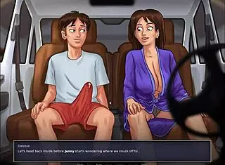 Stepmom blows monster cock in anime episode