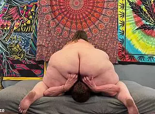 out now kayla peach sits on my face watch the beautiful miss peach drop that big ass right on my face