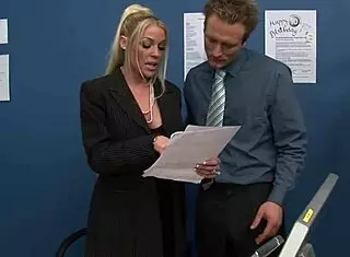 Cindy Behr Hires Studs To Fuck Her At Work 😈