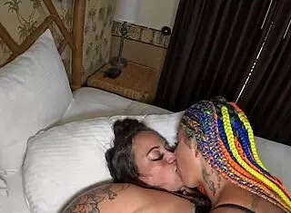 barbiie dreams of kissing with bbw latina girls in this lesbian scene, so passionate and fun