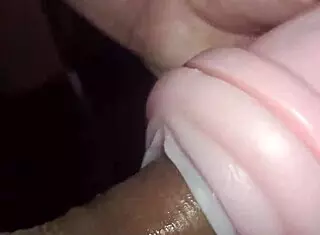 sexy homemade kiss from vagina to mouth in close up uncensored quickie