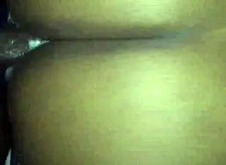 ebony gets anal sex with big black cock doggystyle, so wet and bent over 😍