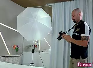 curvy tgirl julia alves seduces photographer into fucking her ass