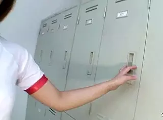 Curvy Japanese virgin sucks classmate hard