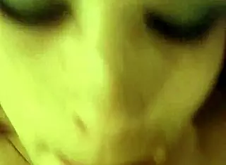 i plays with cum on redhead pussy after gangbang bukkake