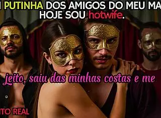 Virei Putinha Dos Amigos Do Meu Marido - Contos Reais - Imagens E Voz Gerados Sinteticamente