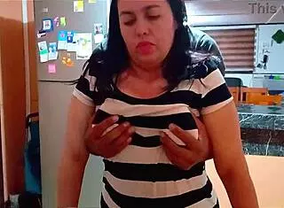 My Stepsons Friend Came Over to Fuck Me While I Was Washing Dishes