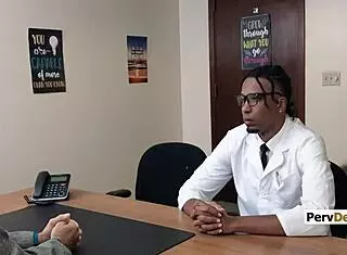 my ebony stepmom's wild interracial threesome saves my job at work