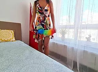 I Finally Fucked My Hot Latina Maid's Wet Pussy