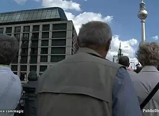 German babe, are you ready for street humiliation?