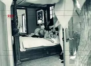 He licked her pussy, then came on her face in rough session