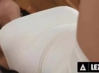 Chloe finger fucks her squirting roommate Nicole.