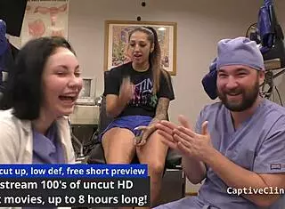 welcome to rikers, stefania mafra humiliates with her tits and shoes.