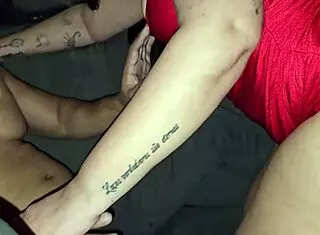 Barbara Fartura Leaves Square For Car Fun With Motoboys Watching.