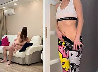 I seen stepdad and stepmom goin’ at it, so I begged him to do me same way, ya know?