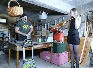 Alice Maze in an intimate threesome scene