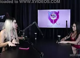 Luciana Picchi in Bora Cast with Bruna Carlos and Matheus Caetano!