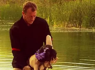 This Lovely Couple Banged Outdoors on a Small Boat