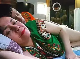 Indian stepmother in roleplay with stepson encounter