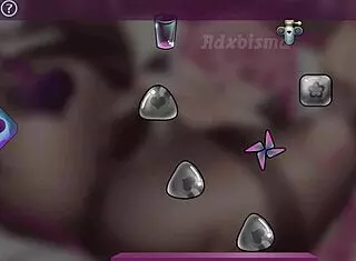 cute honey's shaved pussy in hentai game?