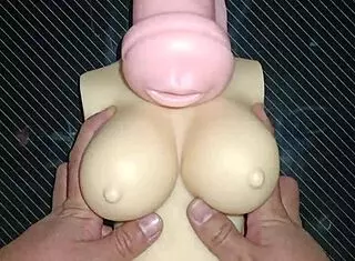 Trio with Kissy and Dolly in blowjob and anal sex