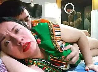 Indian stepmother in roleplay with stepson encounter