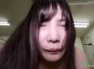 shori arakawa feels intense pleasure in medical office