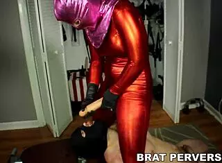 Dominatrix Uses Dildo For Training In Femdom Session