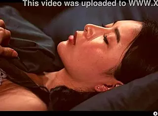 Hot lesbian vampires invade asian girl's home! Big tits domination!