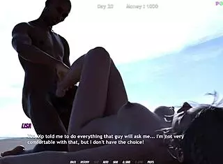 Introducing Wife to BBC Friend in Interracial Cumshot Game