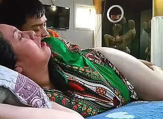 Indian stepmother in roleplay with stepson encounter