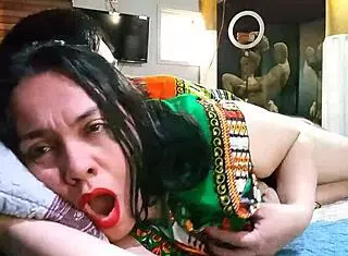 Indian stepmother in roleplay with stepson encounter