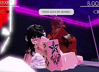 Two Futanari Dominate Female In Intense Pussy Sex!