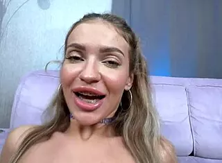 Vika Feels Intense Pleasure in First Double Penetration