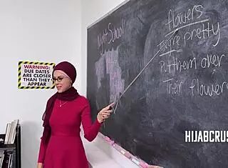 want to join the 4some with your arab milf teacher and big tits students?