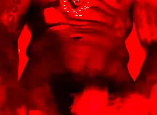 Hallelujah Johnson Worships Big Black Hairy Cock In Domination Scene