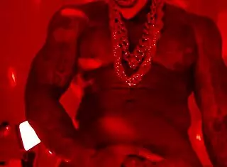 Hallelujah Johnson Worships Big Black Hairy Cock In Domination Scene